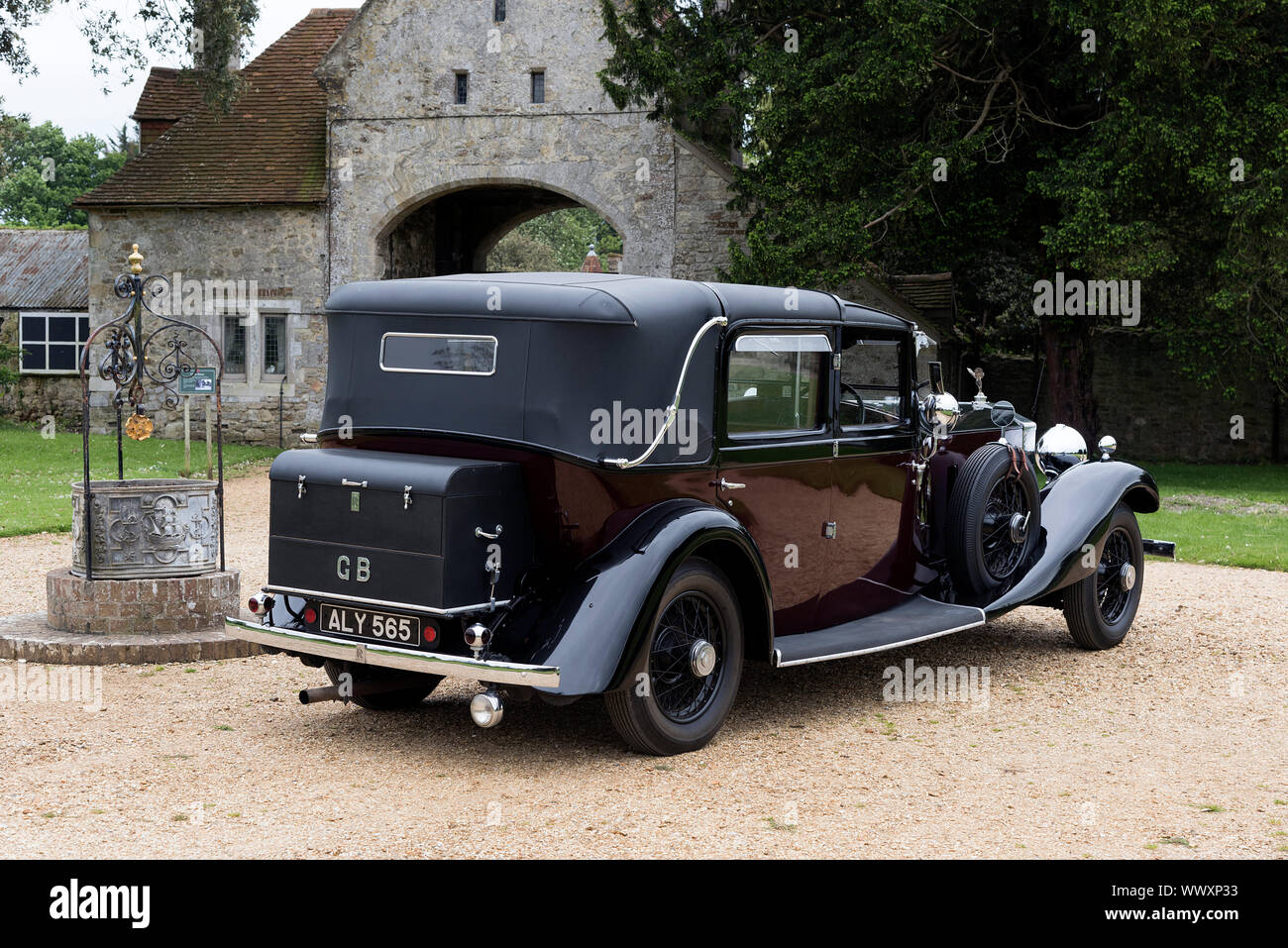 1933 Rolls Royce Phantom II Sedanca de Ville by Barker Stock Photo - Alamy