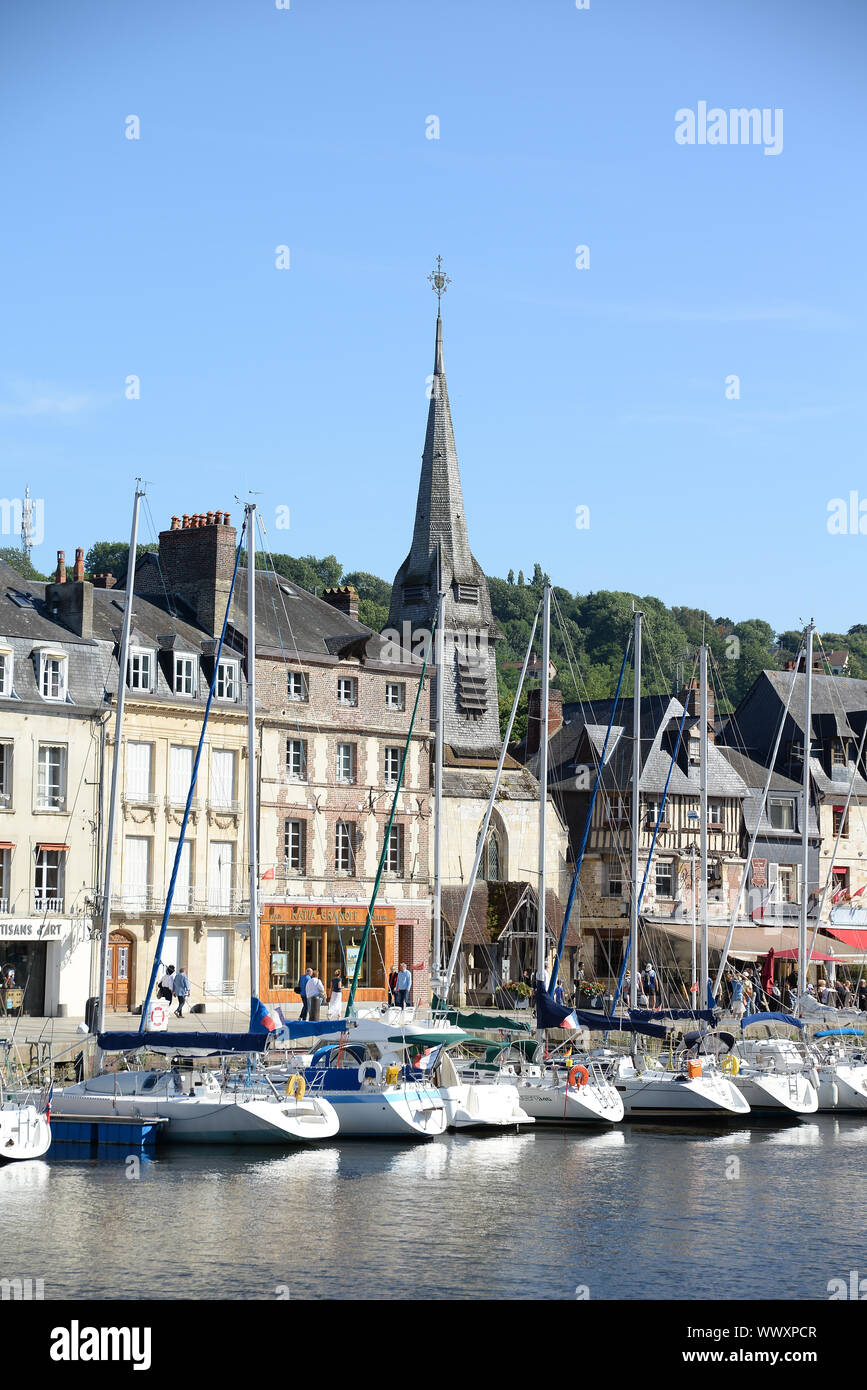 Port of Honfleur, Normandy Stock Photo Alamy