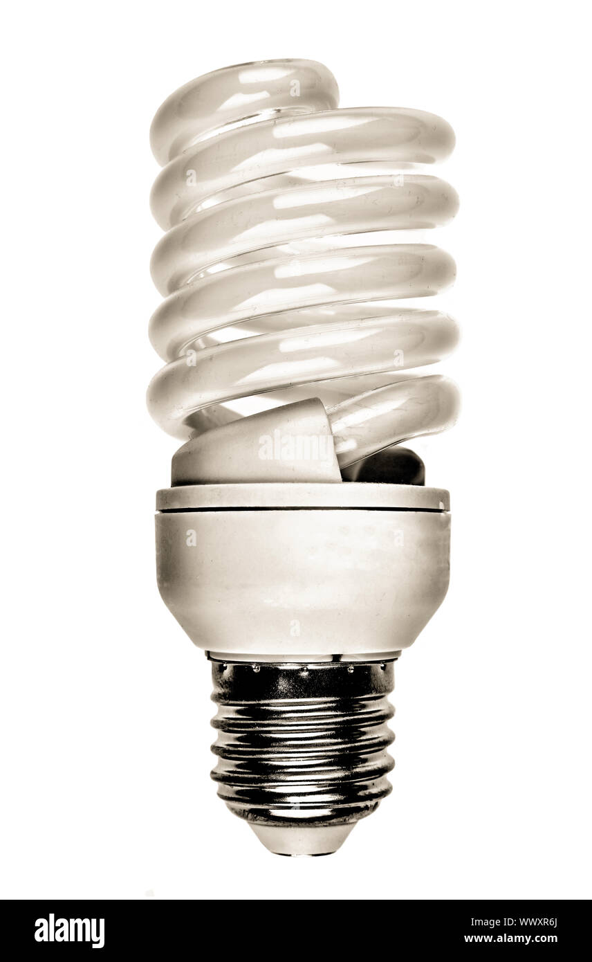 Bulb cfl energy consumption hi-res stock photography and images - Alamy
