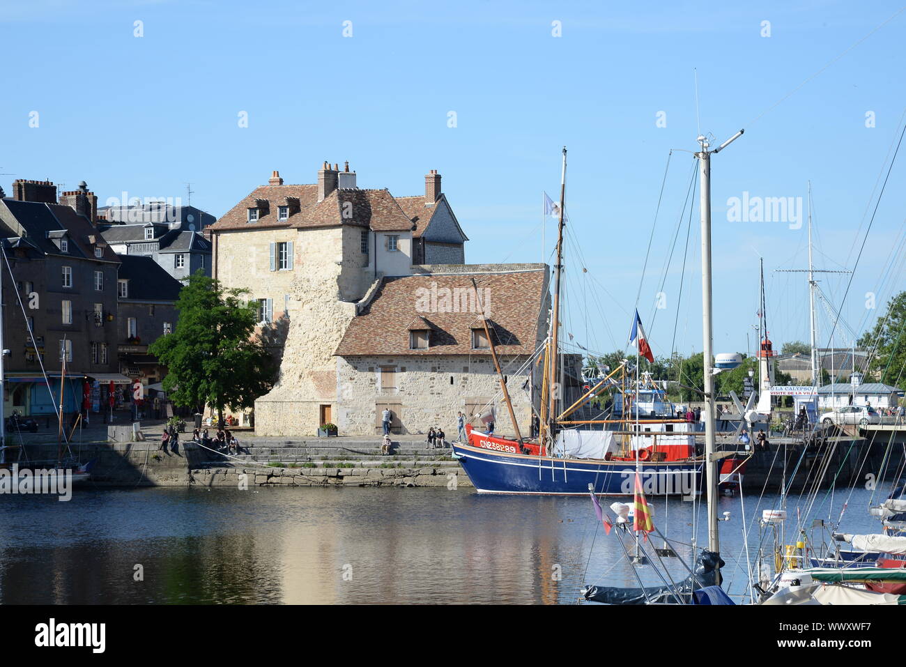 Port of Honfleur, Normandy Stock Photo Alamy
