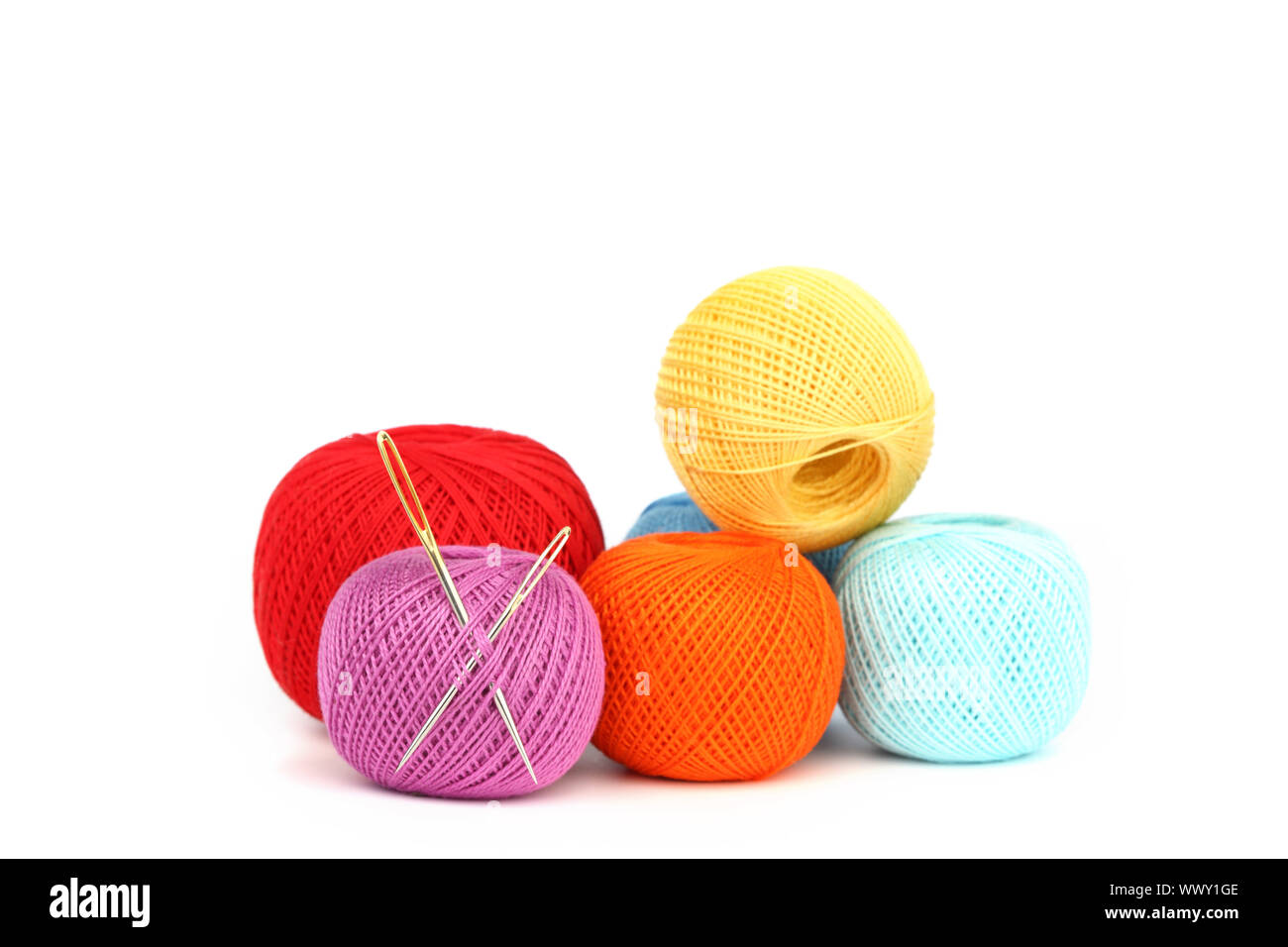 thread isolated on white background Stock Photo - Alamy