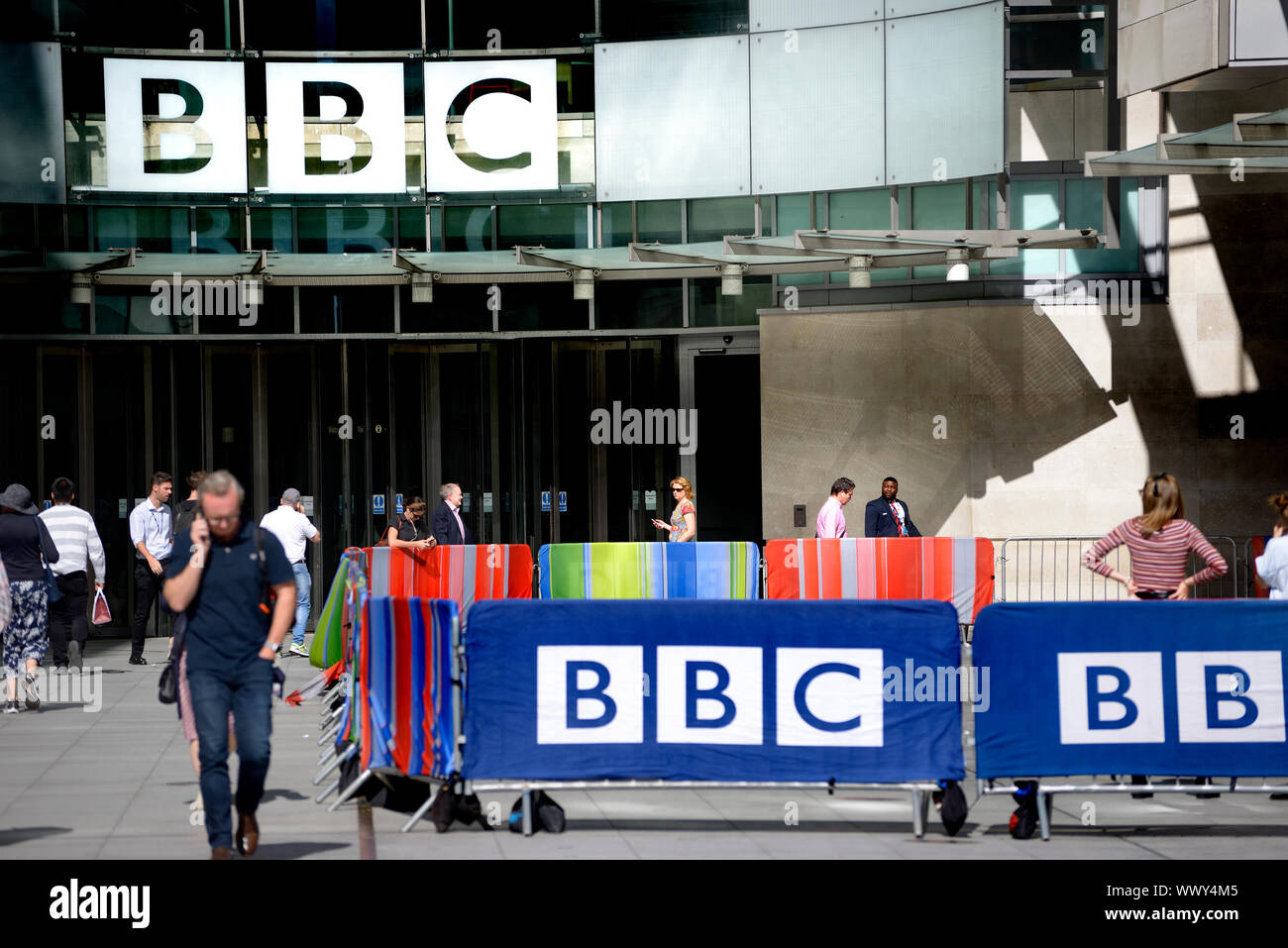 Bbc broadcasting house exterior london hi-res stock photography and ...