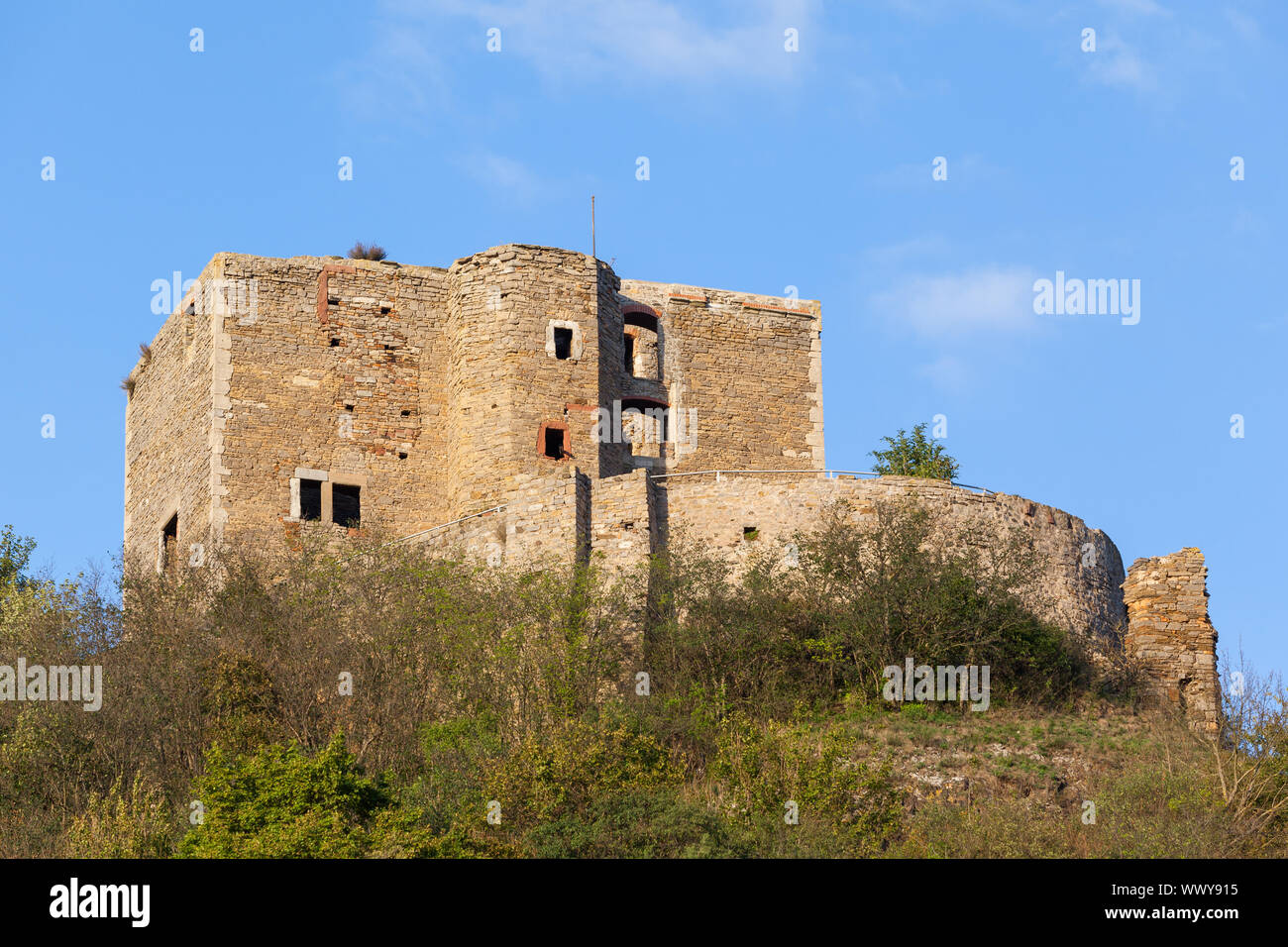 Arnstein Harz Mansfeld South Harz castle ruins Stock Photo Alamy