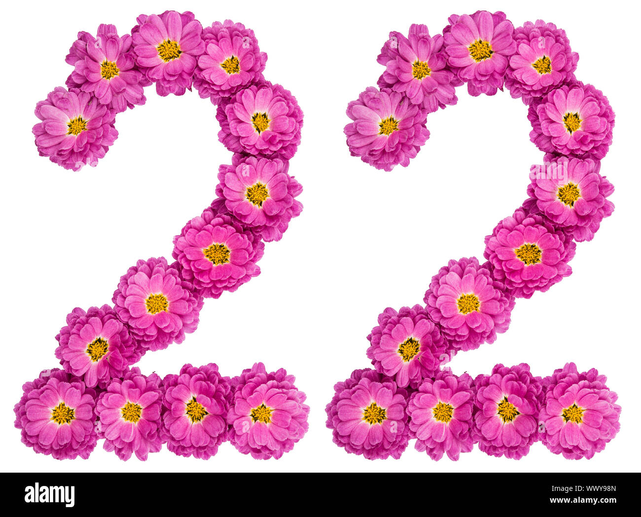 Number 22 twenty two hi-res stock photography and images - Alamy