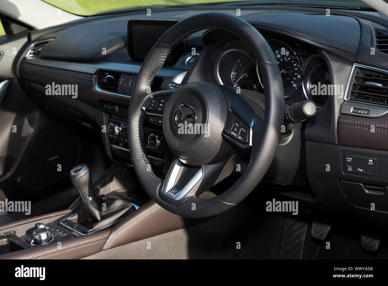 Mazda 2 Interior High Resolution Stock Photography And Images Alamy