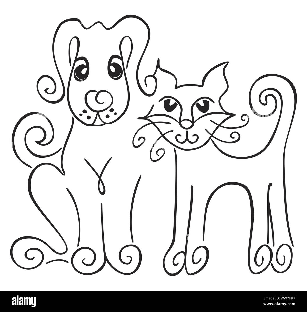 Dog And Cat Stock Photo Alamy funny-cat-and-dog-friend-wallpapers-hd-desktop-and-mobile-backgrounds