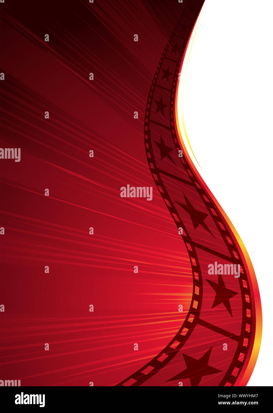 Hot film Stock Photo