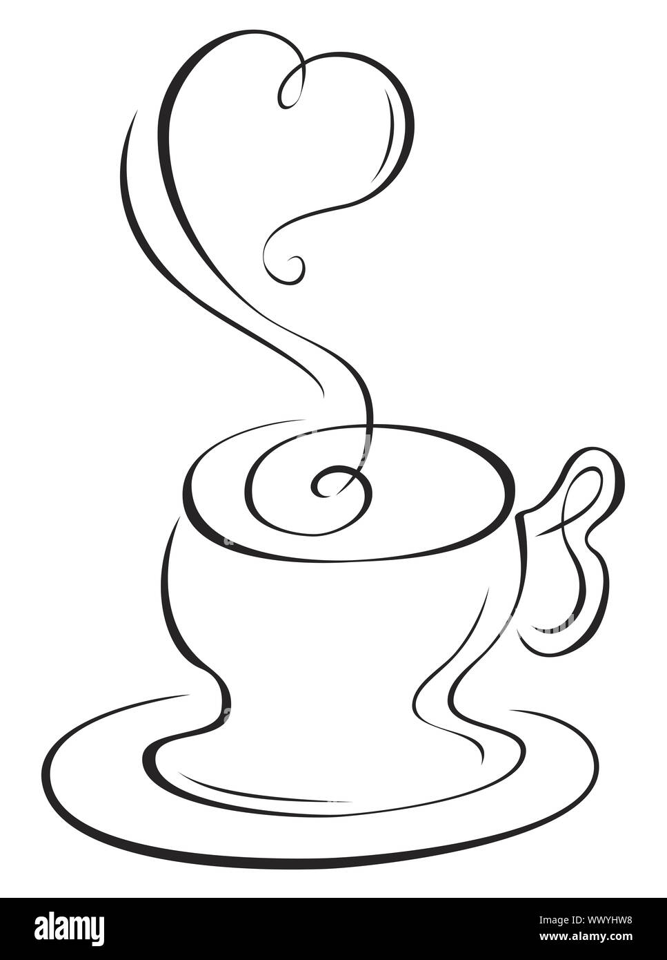 Hot cup Stock Photo