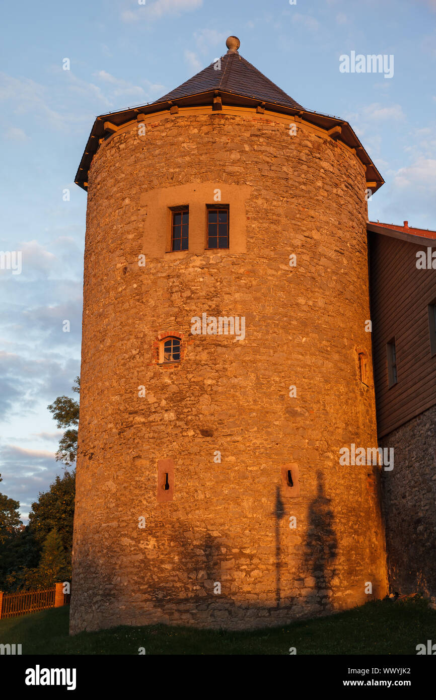 Harzgerode Castle Stock Photo