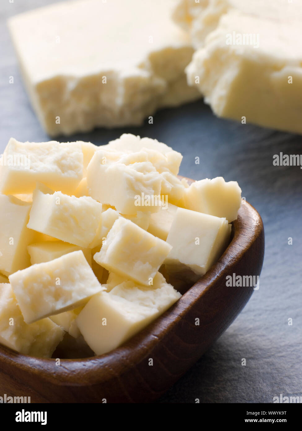 Pieces of Paneer Cheese Stock Photo Alamy