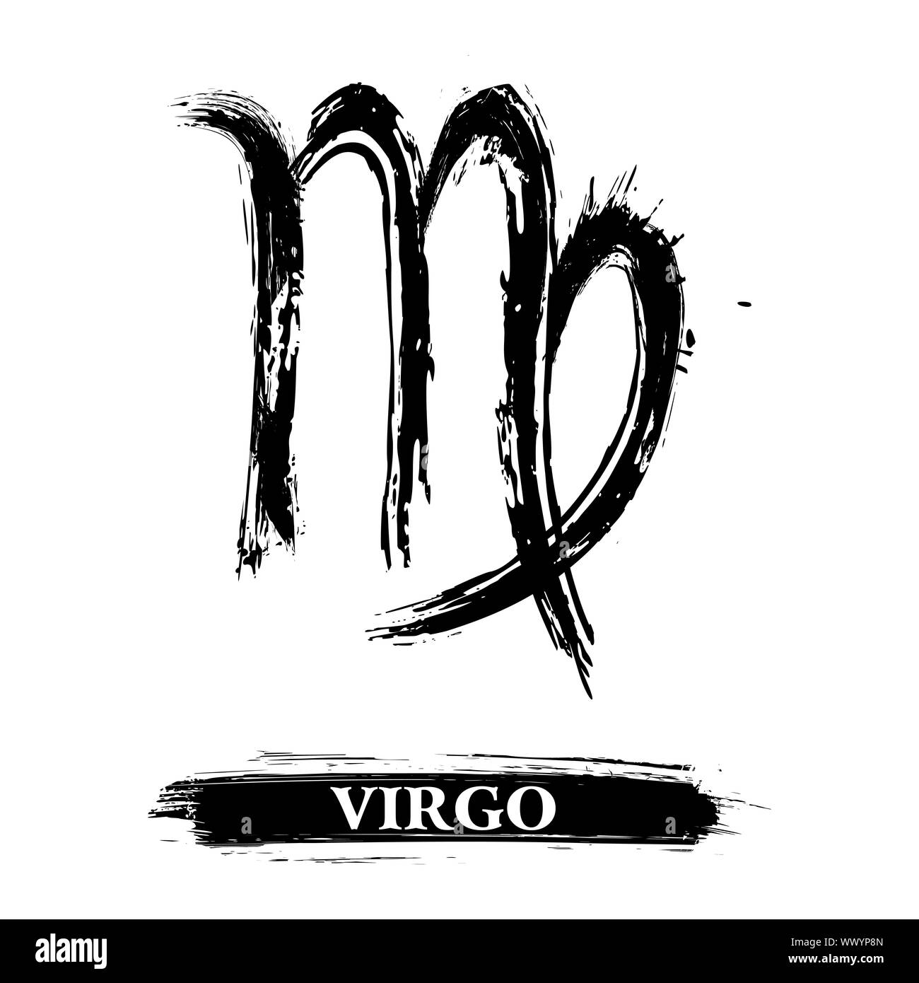 Virgo symbol Stock Photo Alamy