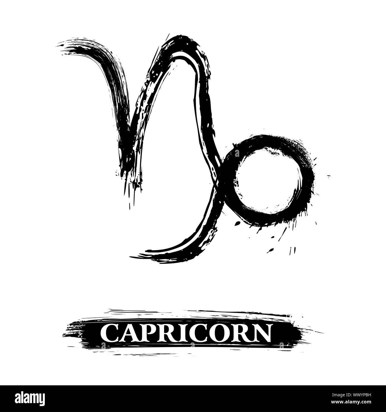 capricorn symbol tattoo for women