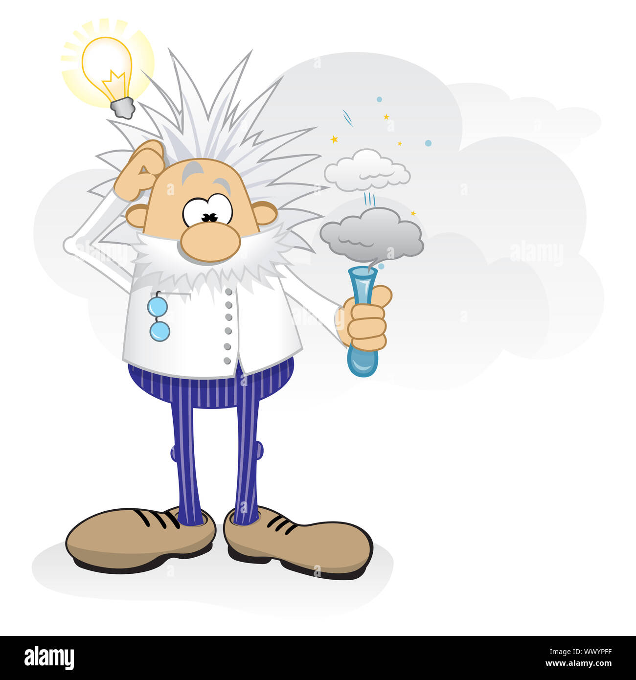 Lab Explosion Cartoon