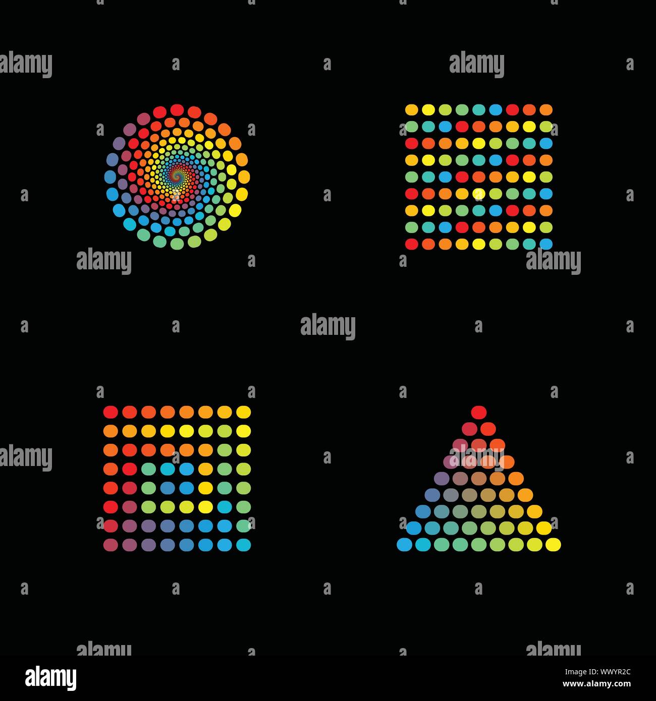 abstract spectrum design Stock Vector Image & Art Alamy