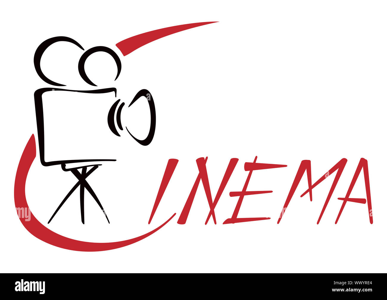 Cinema symbol Stock Photo