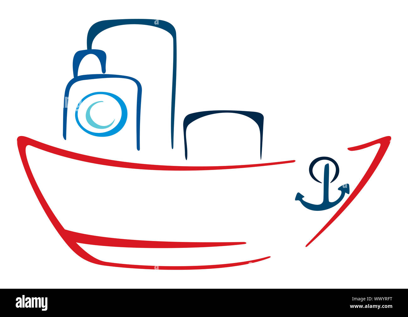 Steamer logo hires stock photography and images Alamy