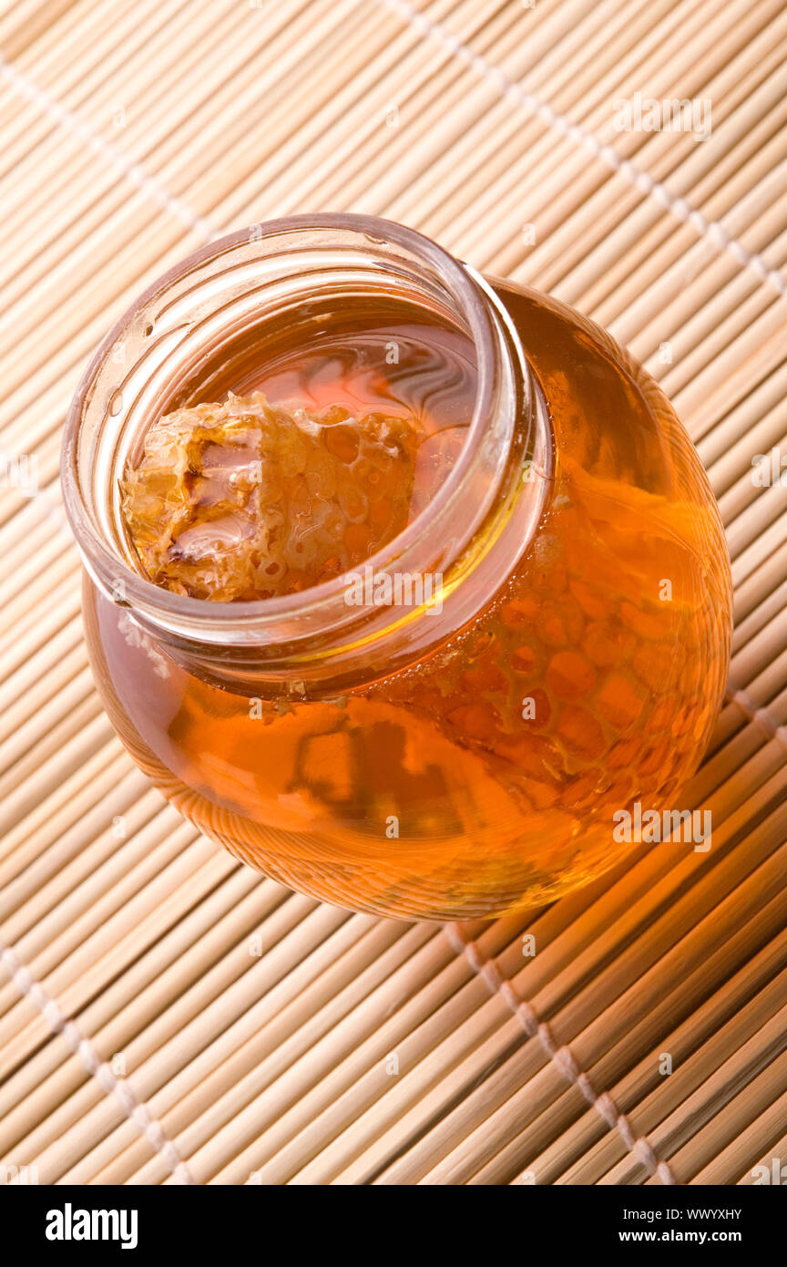fresh honey with Stock Photo Alamy