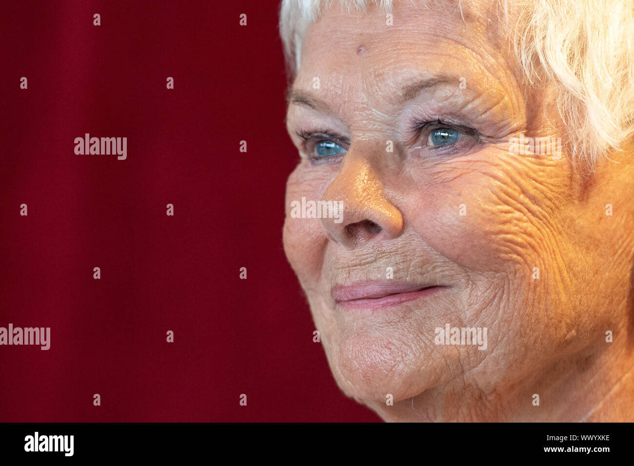 Dame Judi Dench attends the reopening of the Ashcroft Playhouse at the Fairfield Halls, Croydon. PA Photo. Picture date: Monday September 16, 2019. See PA story SHOWBIZ Dench. Photo credit should read: Dominic Lipinski/PA Wire Stock Photo