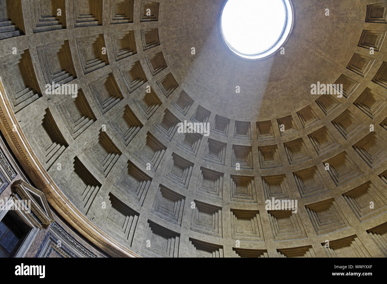 dome, Pantheon, basilica, Rome, Italy, Europe Stock Photo