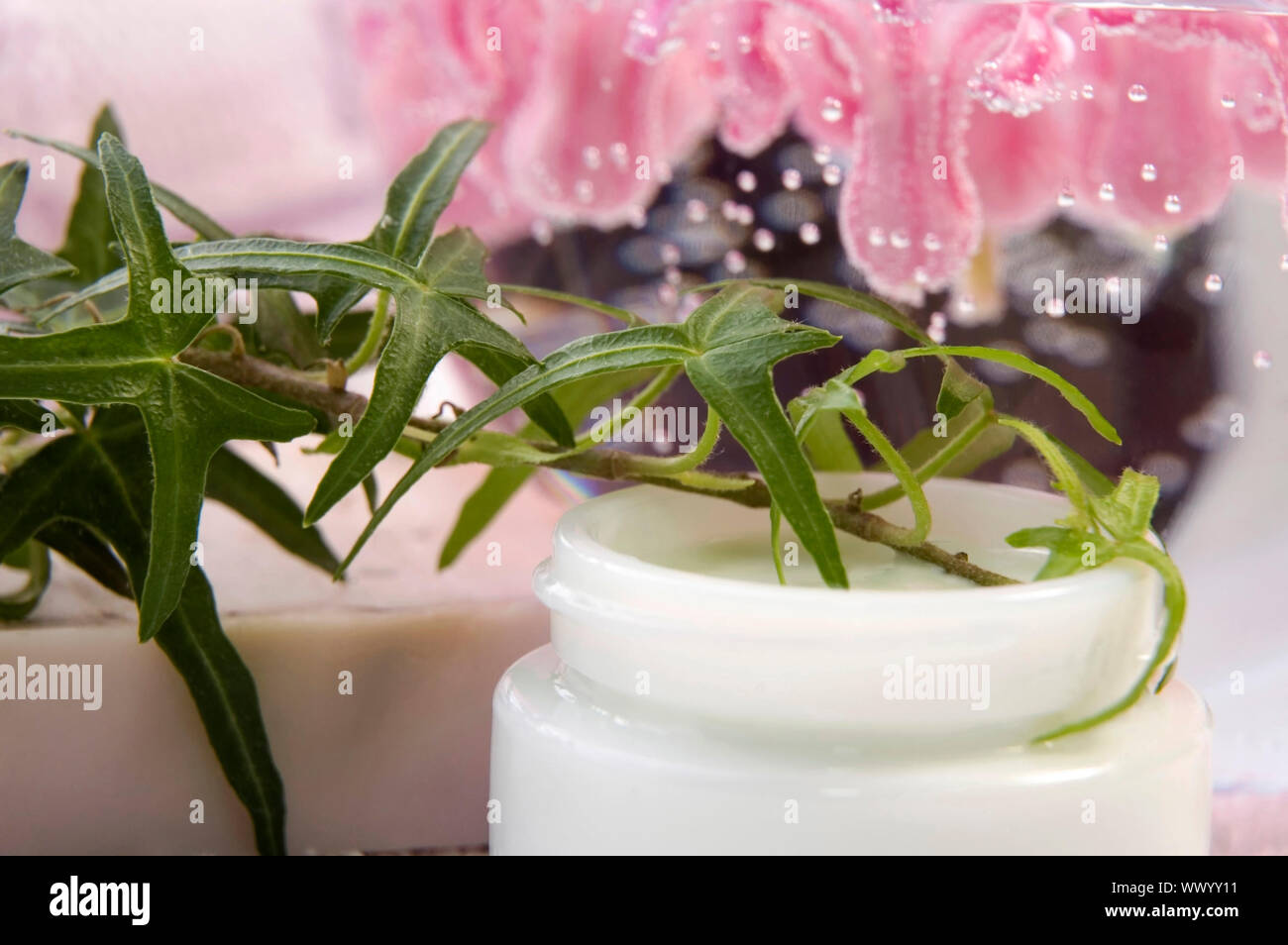 aroma bath. spa Stock Photo Alamy