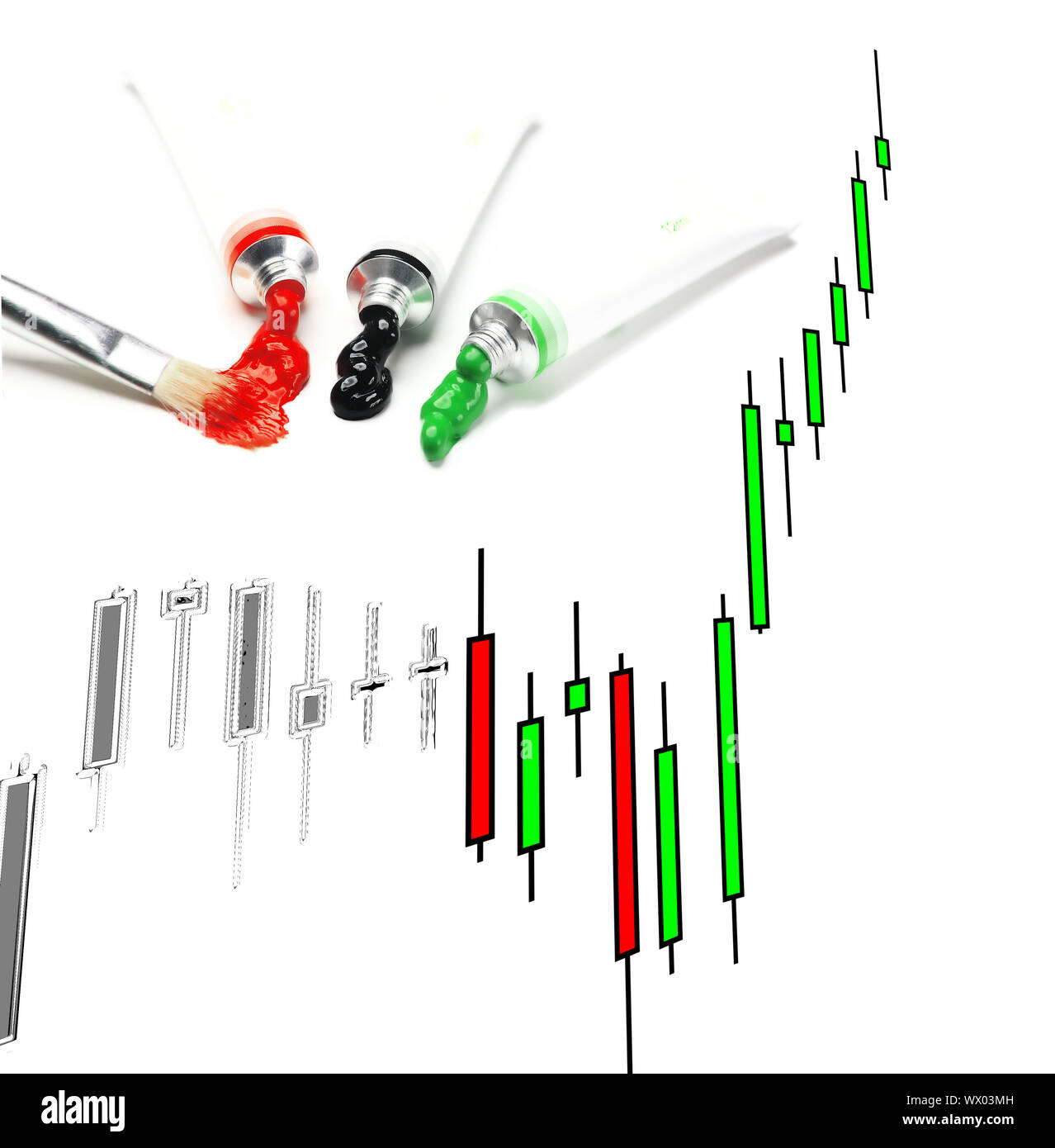 Japanese candlestick chart hires stock photography and images Alamy