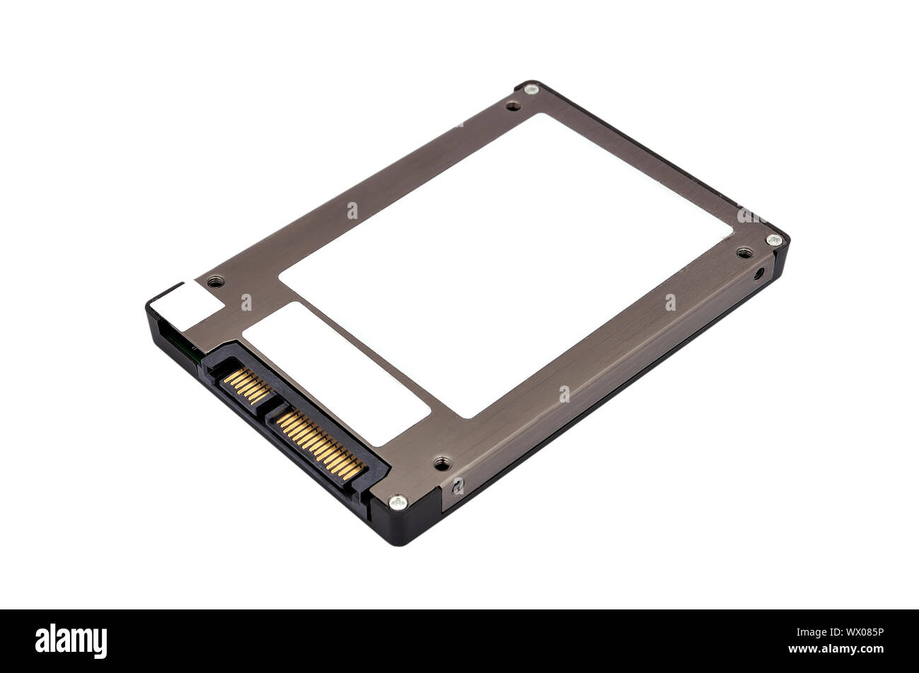solid-state disk on a white background Stock Photo - Alamy
