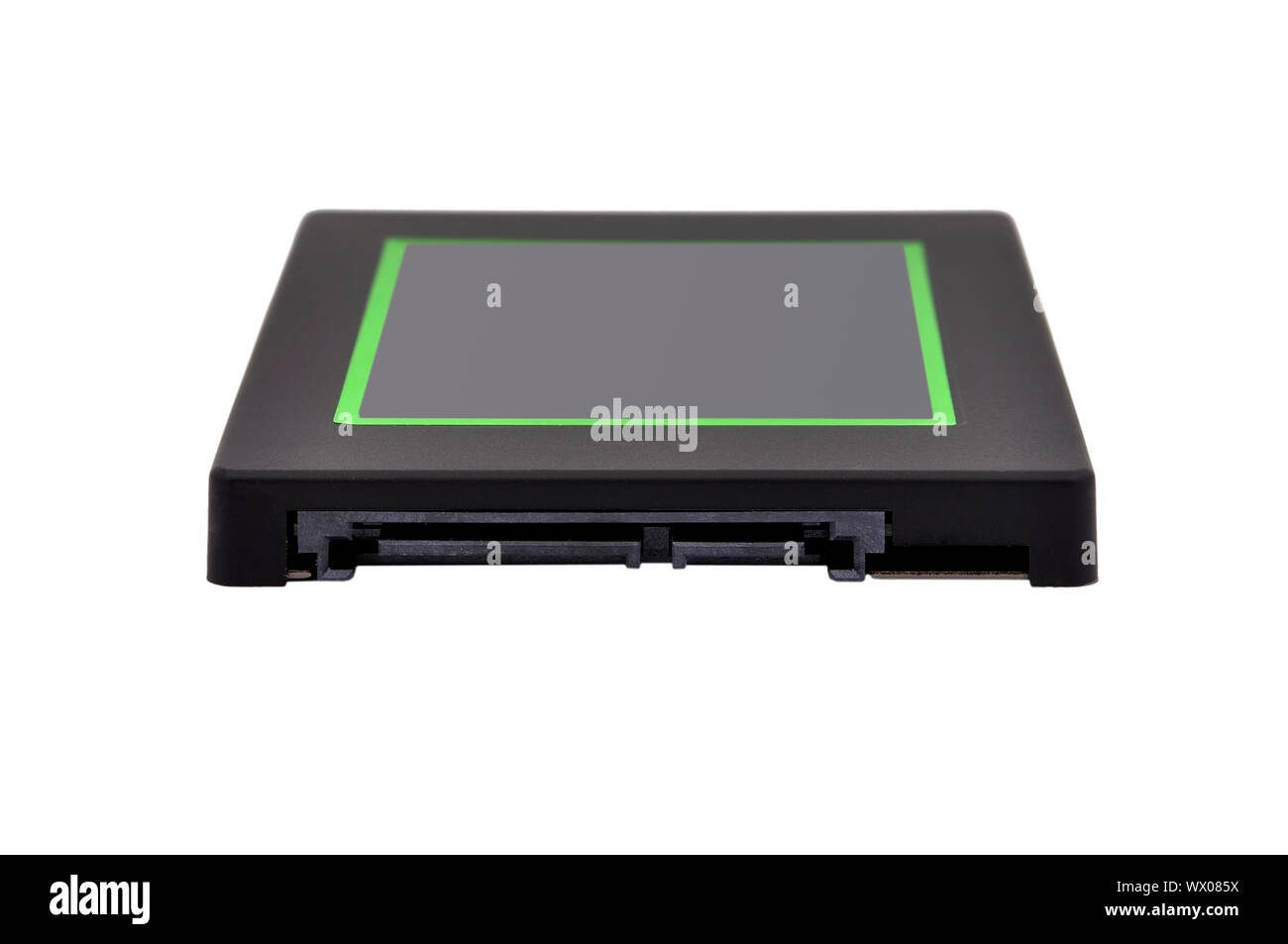 SSD disk on a white background Stock Photo