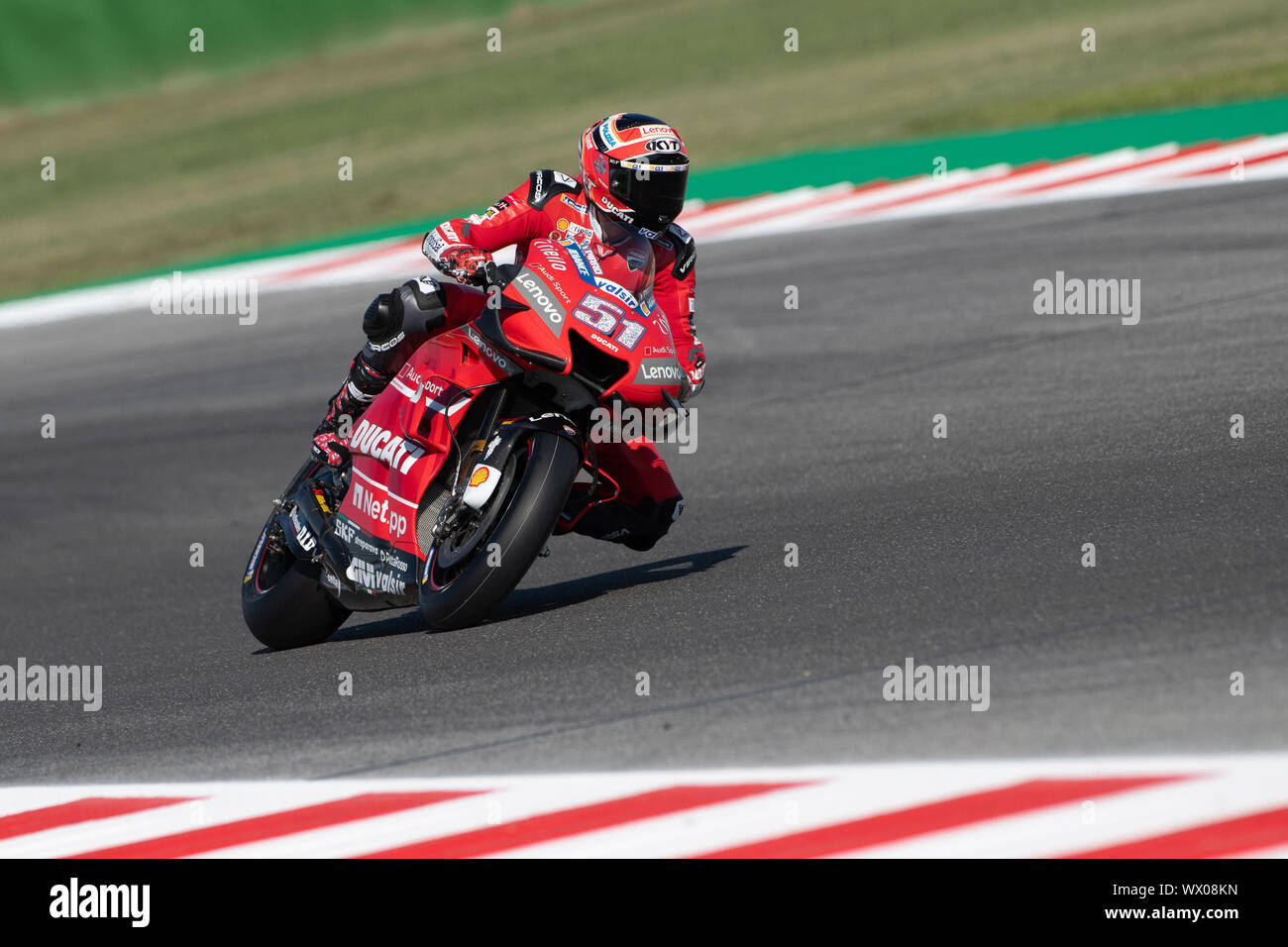 MICHELE PIRRO, ITALIAN DUCATI WILDCARD NUMBER 51 IN MOTOGP during Friday  Free Practice (fp1-fp2) Of The Motogp Of San Marino And Riviera Of Rimini  Stock Photo - Alamy