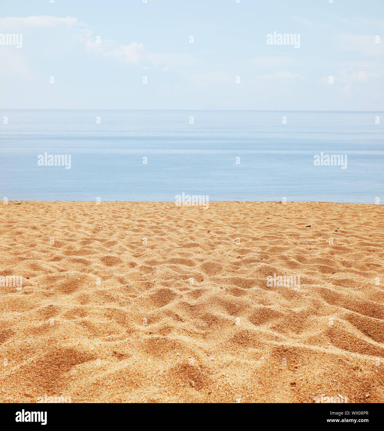 Beach sand background Stock Photo