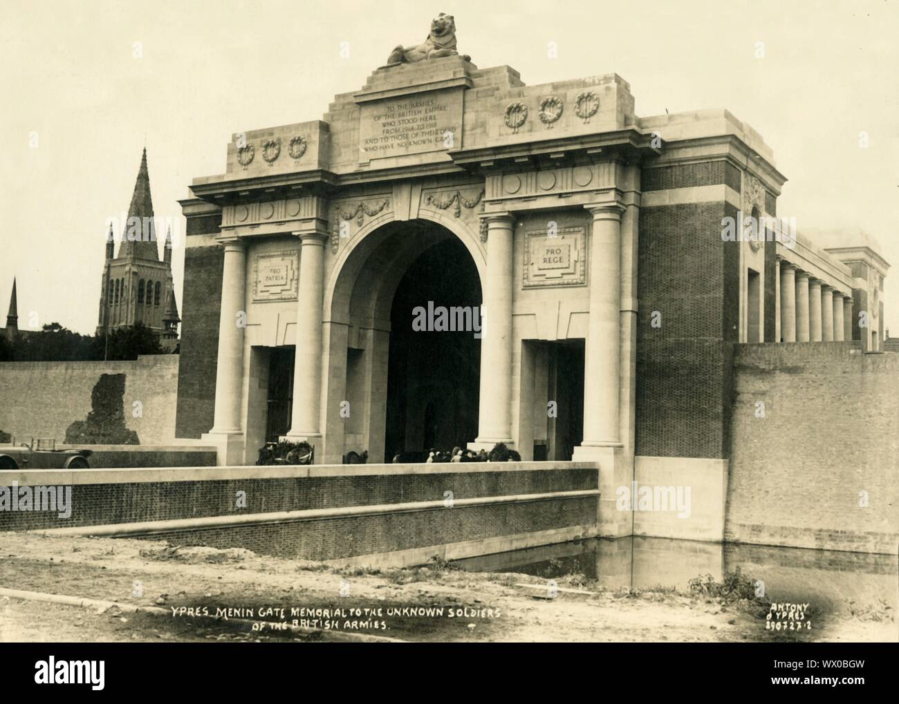 Passchendaele centenary: the Menin Gate inauguration ceremony – archive,  July 1927, First world war