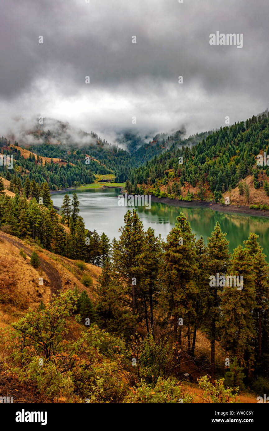 Waha Lake Stock Photo Alamy