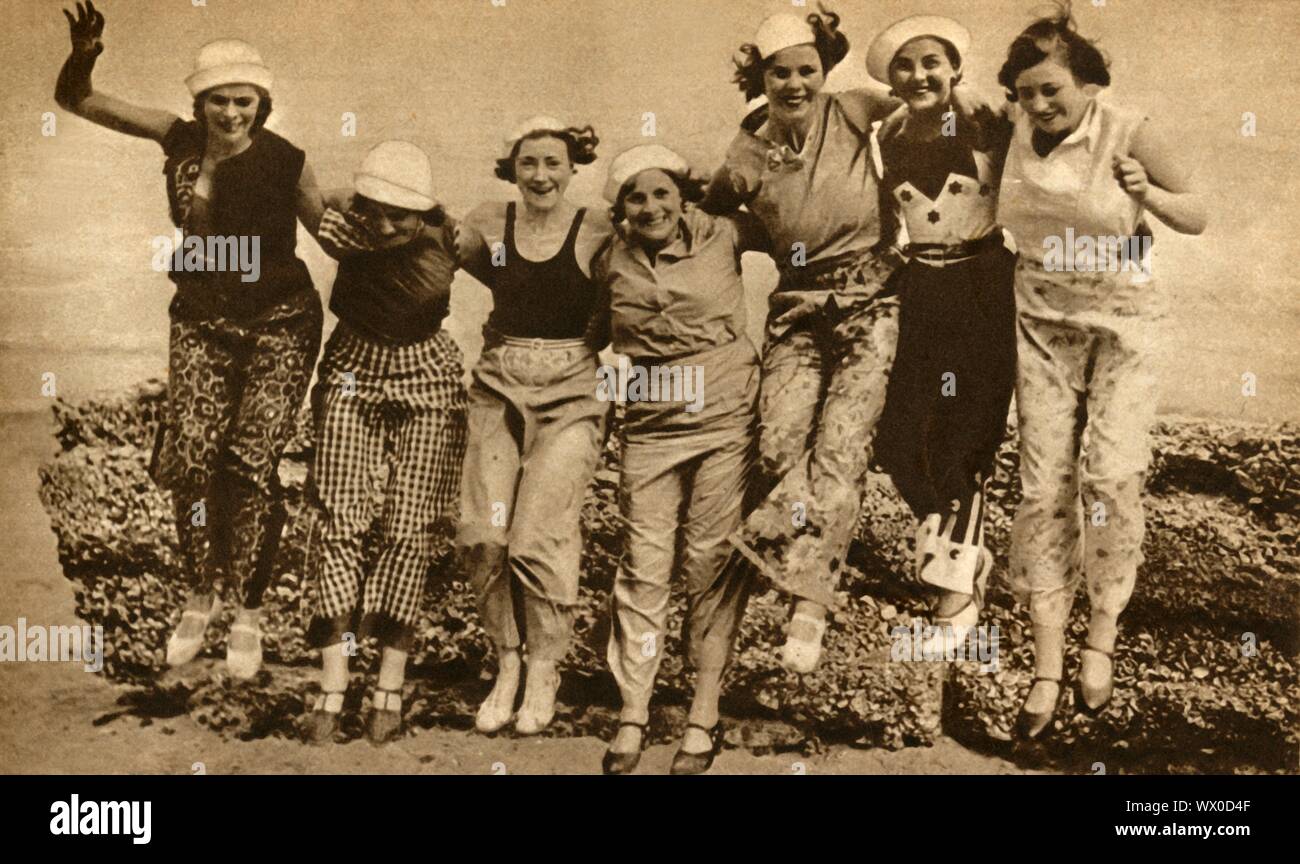 1930's beach pajamas clearance