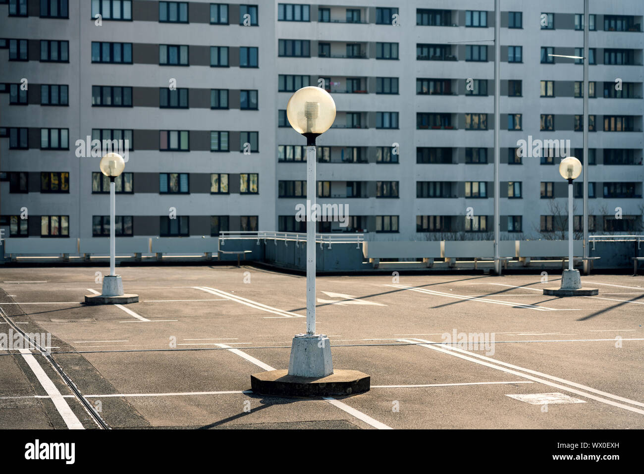 Social housing in Berlin Stock Photo