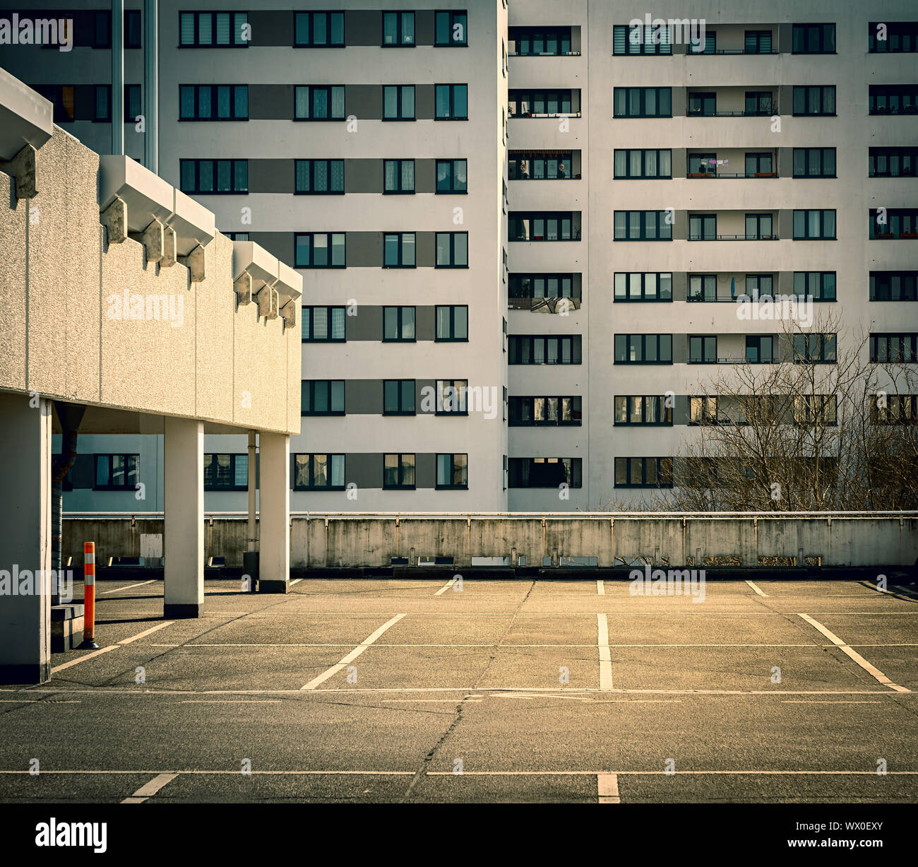 Social housing in Berlin Stock Photo