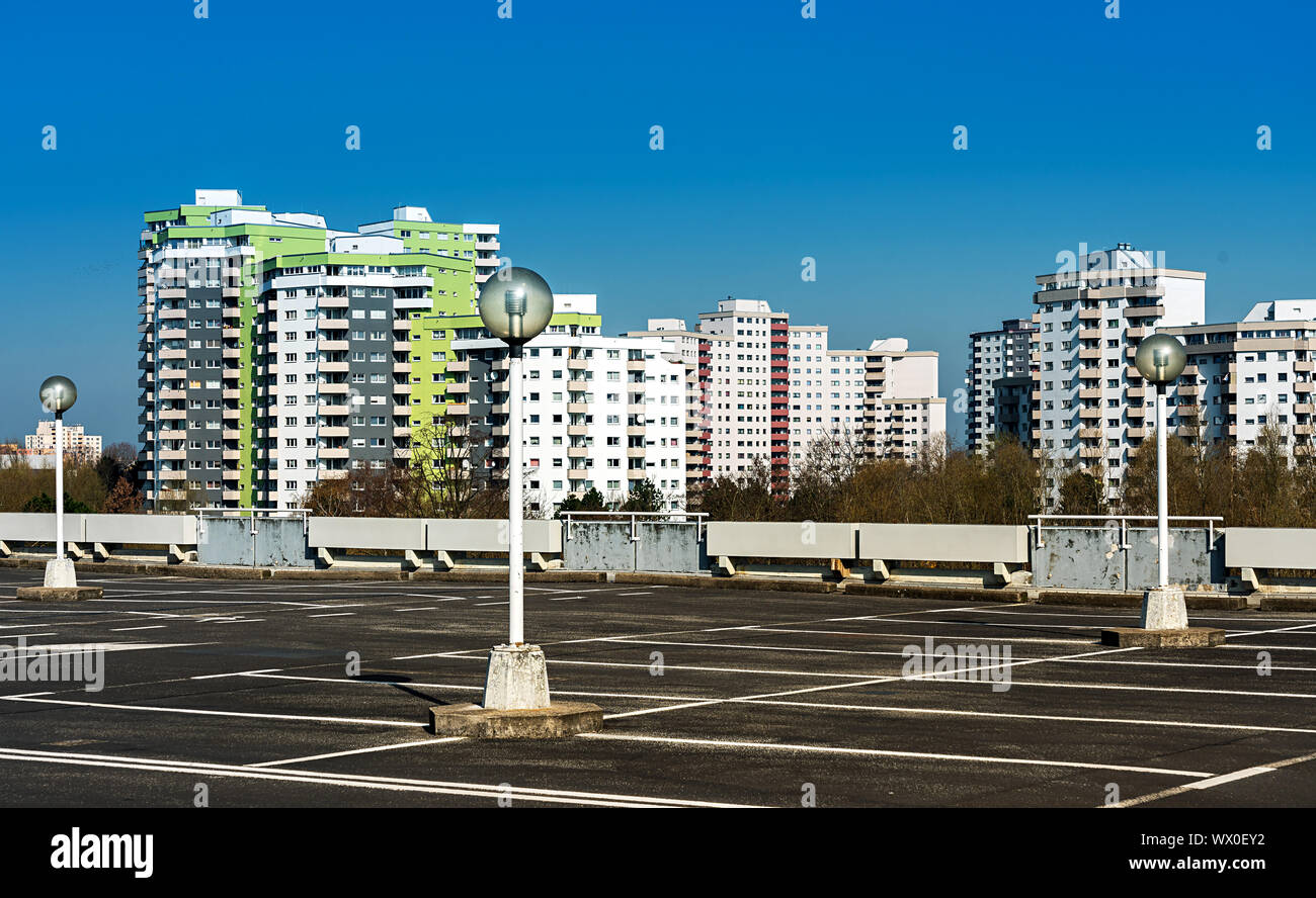 Social housing in Berlin Stock Photo