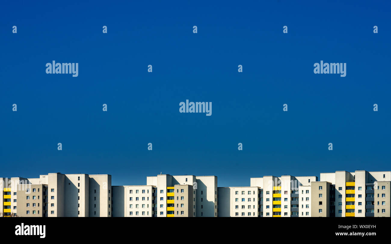 Social housing in Berlin Stock Photo