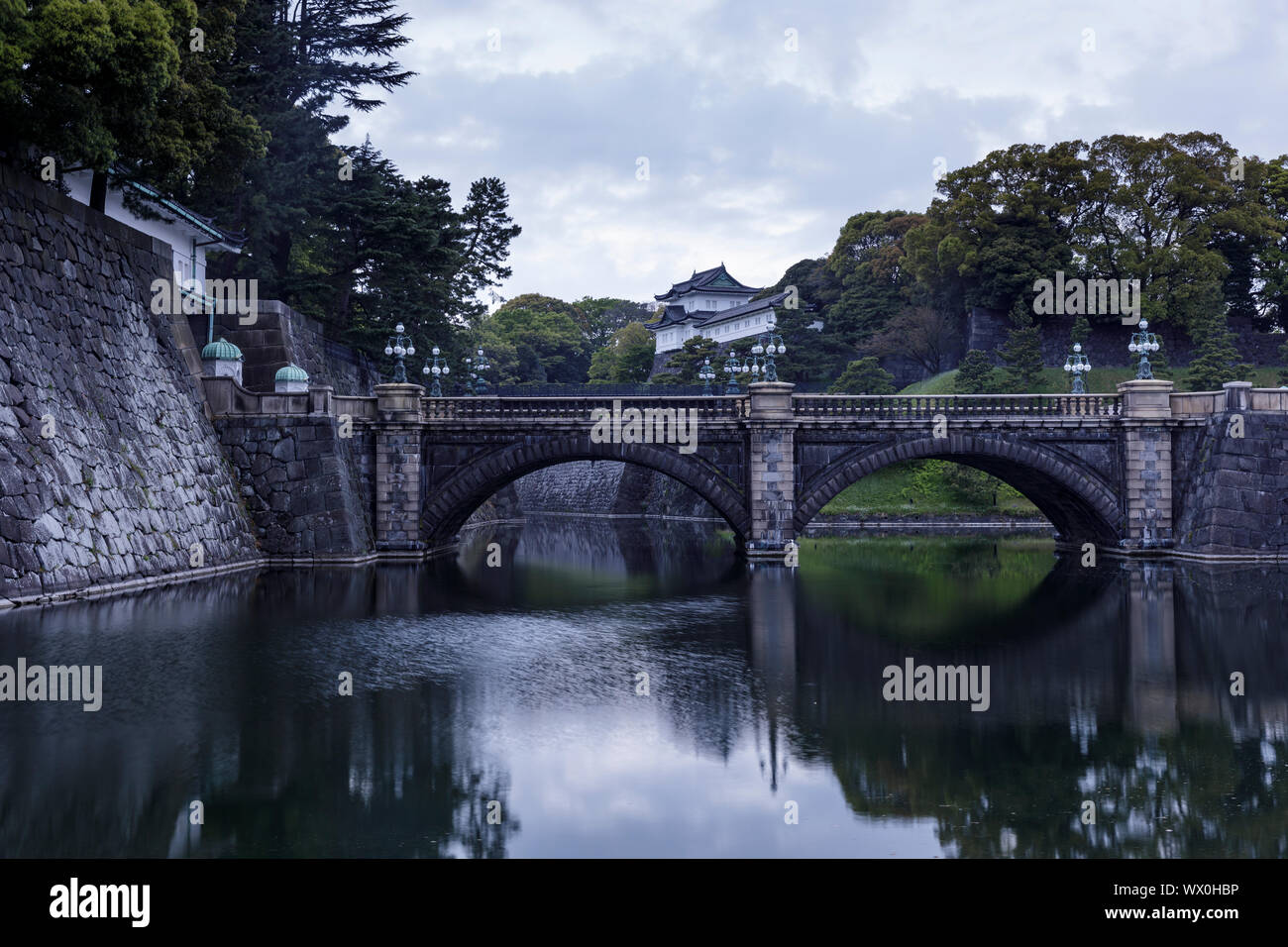 The Imperial Palace in central Tokyo, Japan, Asia Stock Photo