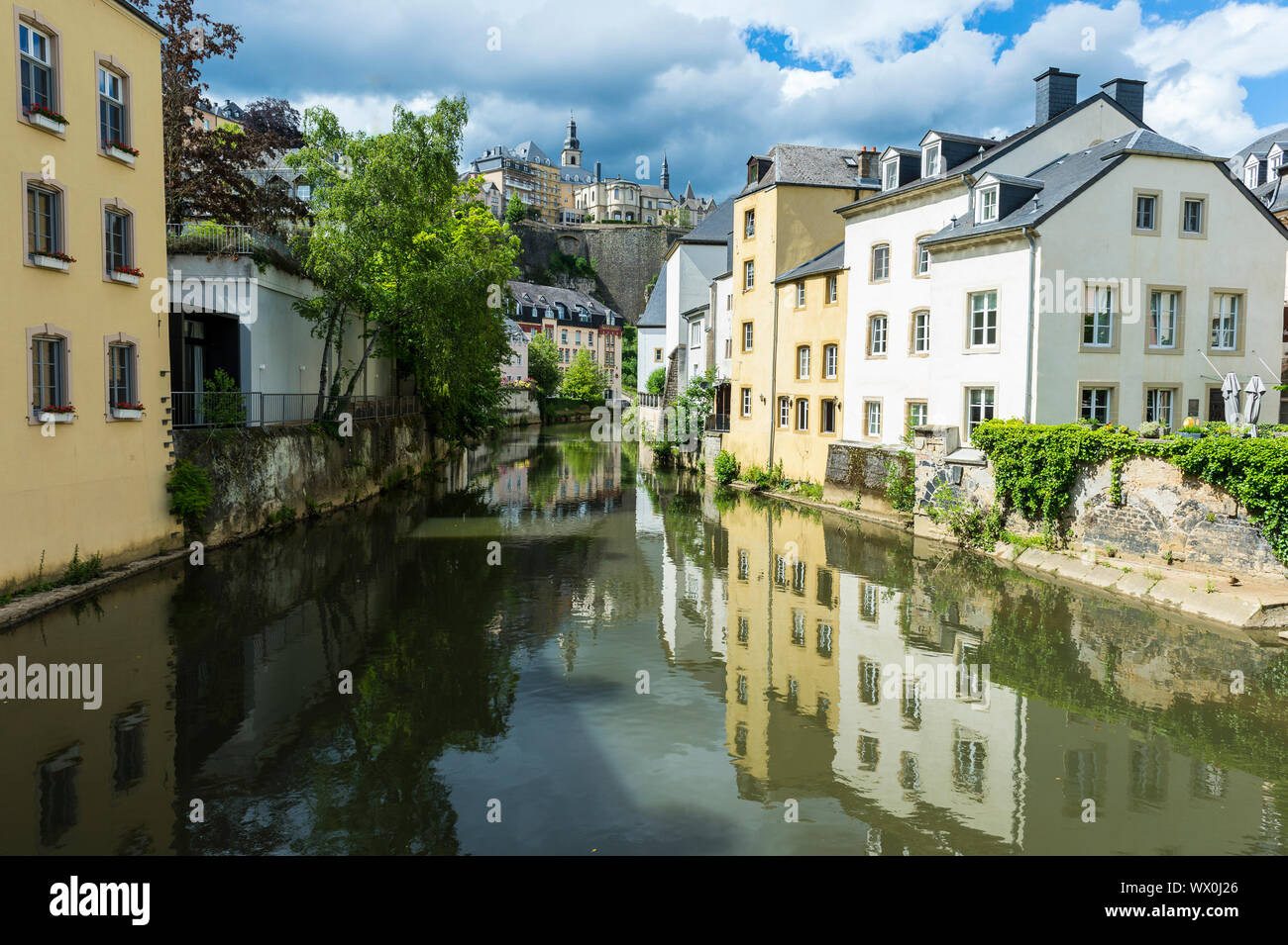 The old quarter of Luxembourg, UNESCO World Heritage Site, Luxembourg, Europe Stock Photo