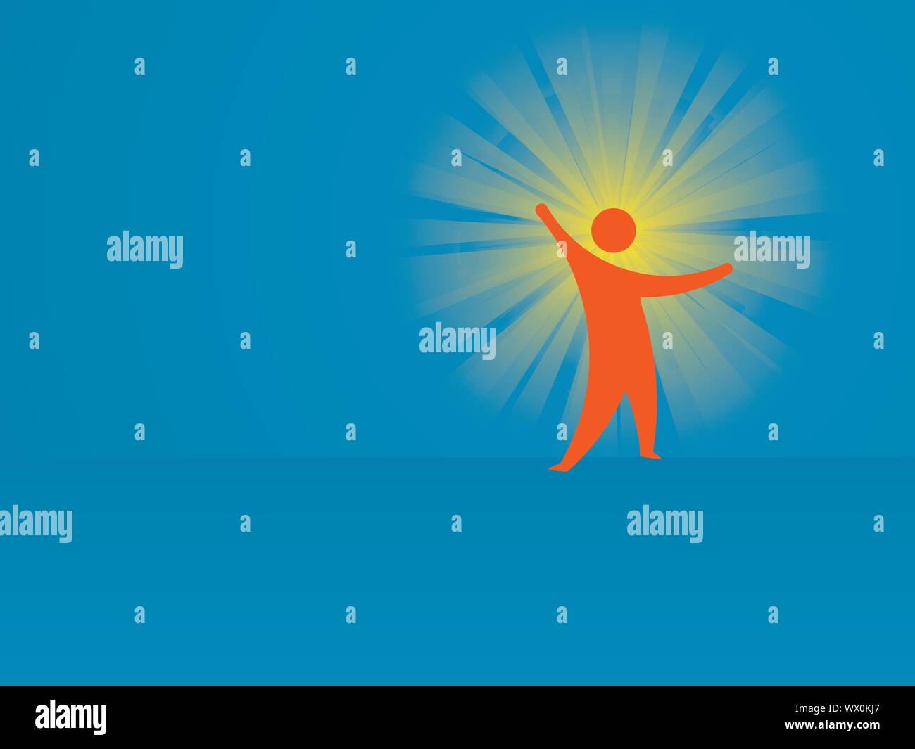 Idea - conceptual abstract vector illustration Stock Vector