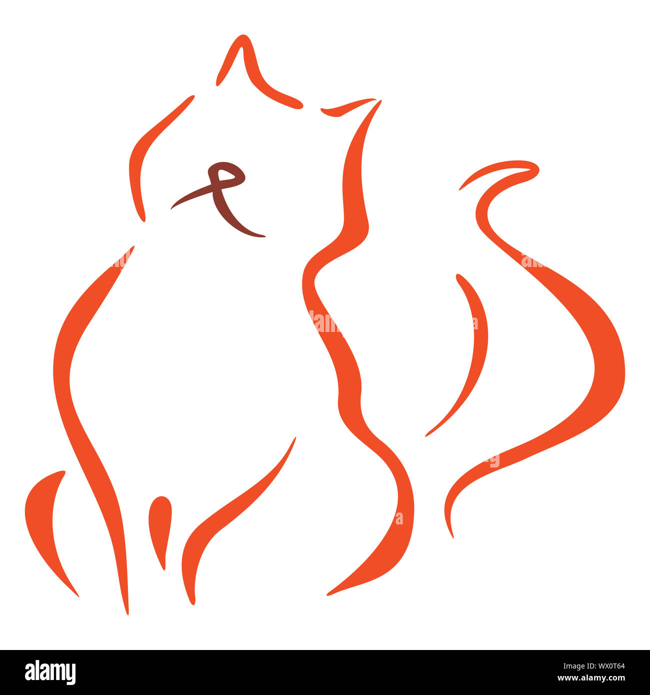 Kitty icon hi-res stock photography and images - Alamy