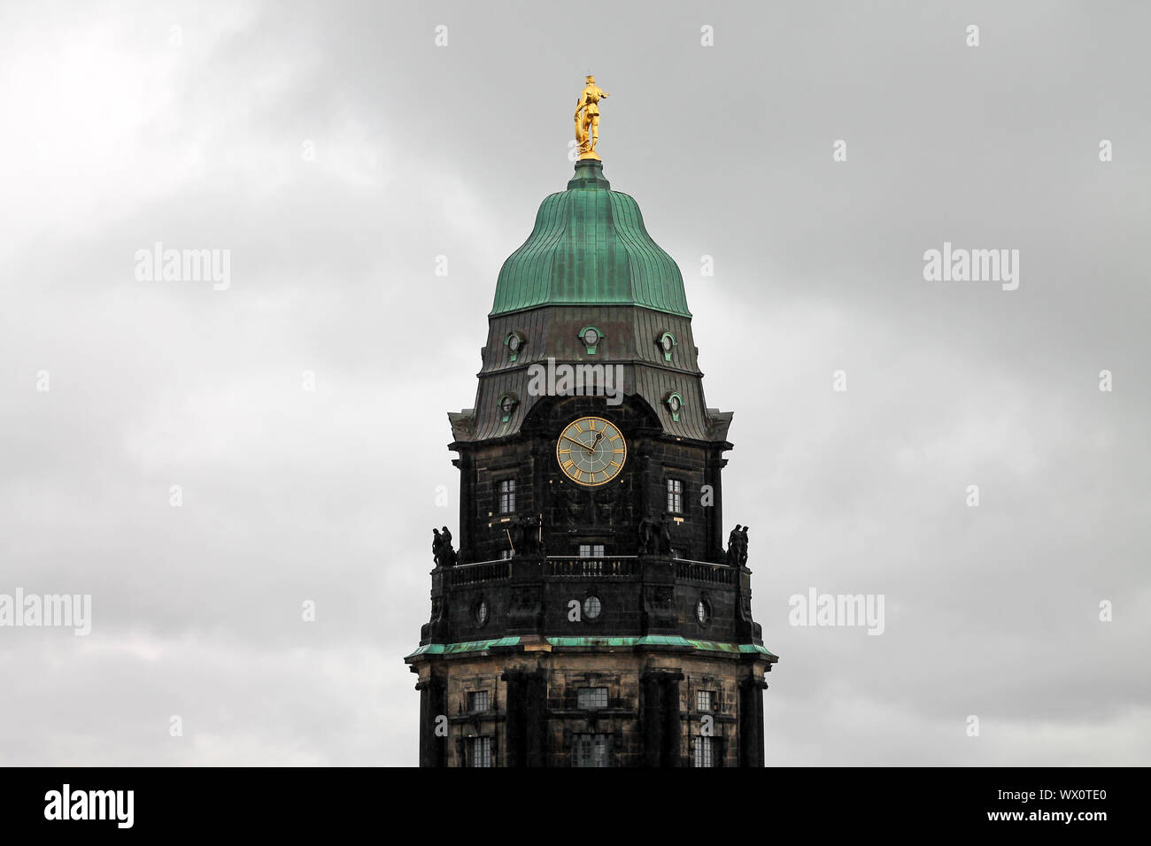 Aerial view dresden city center hi-res stock photography and