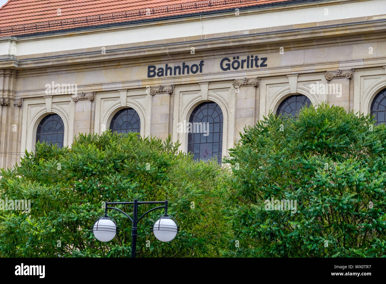 City of Görlitz Saxony Stock Photo