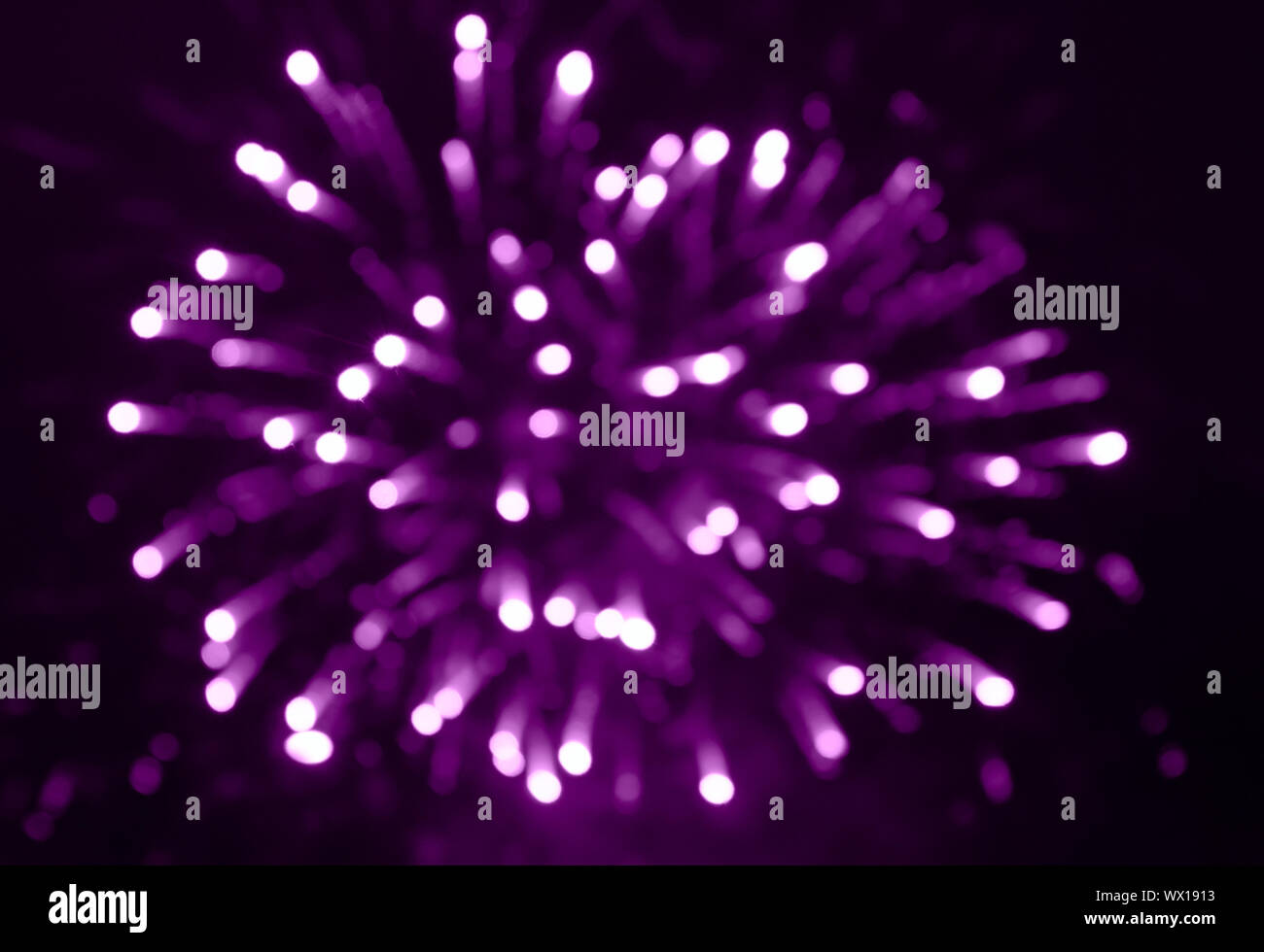 Fireworks multi-colored glare Stock Photo