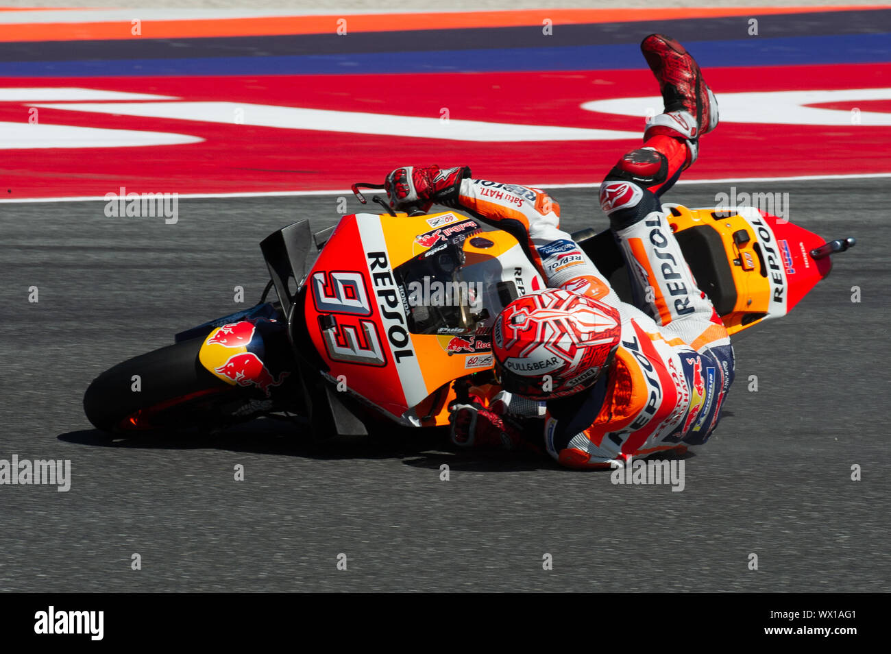 MARC MARQUEZ, SPANISH RIDER AND MOTOGP WORLD CHAMPION WITH NUMBER 93 FOR  REPSOL HONDA TEAM during Saturday Free Practice & Qualifications Of The Moto  Stock Photo - Alamy