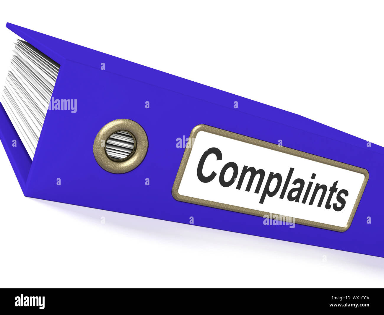 Complaints File Showing Complaint Reports And Records Stock Photo Alamy