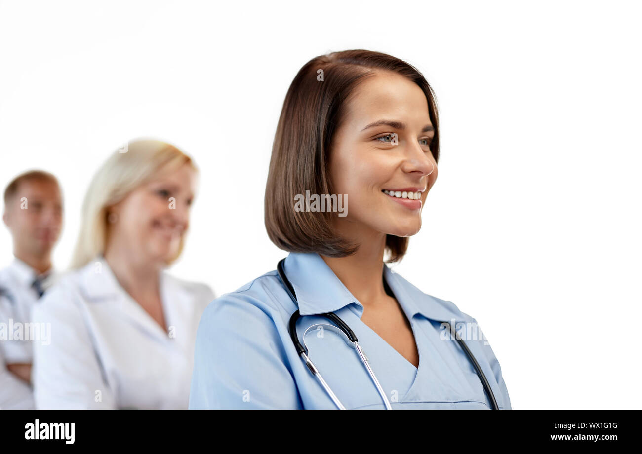 Nurse in uniform hi-res stock photography and images - Alamy