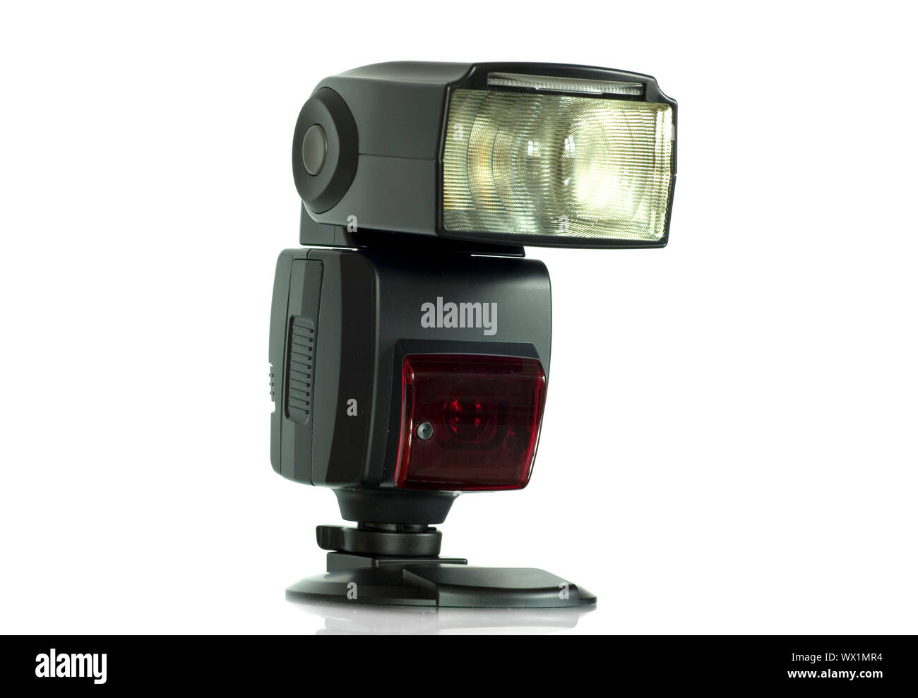 camera flash isolated on white Stock Photo - Alamy