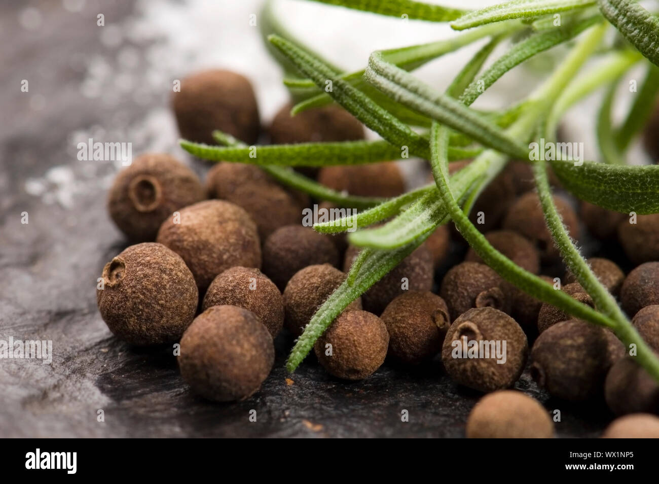 Rosemary thyme parsley and bay leaves hires stock photography and