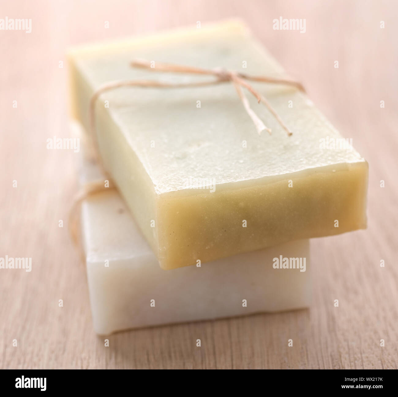 Bar Of Natural Soap Stock Photo - Alamy