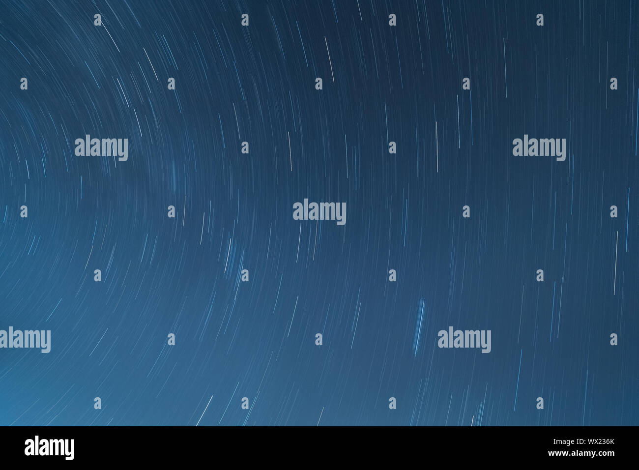 star trail sky background Stock Photo